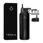 Termo de Acero Inoxidable Doble Aislamiento Térmico con 3 Tapas Herméticas 40 oz Hidranur