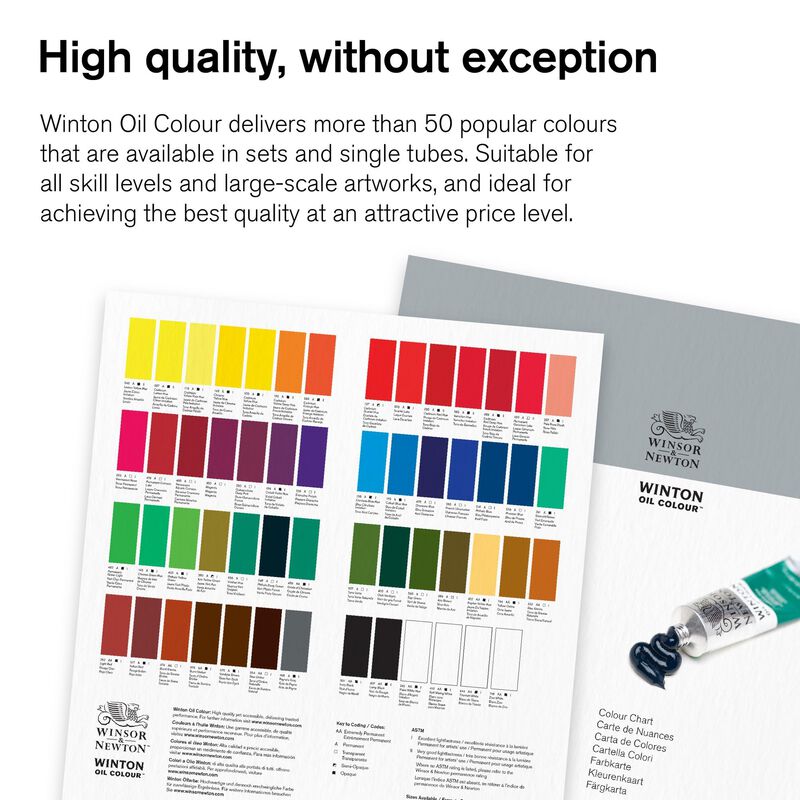 Set De Pintura Al &Oacute;leo Winsor & Newton Winton, ... image number null