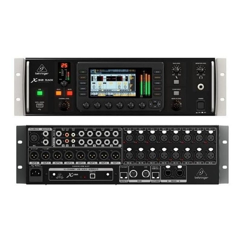 Behringer X32 Rack Preams iPad 40 Entradas Y 25... image number null