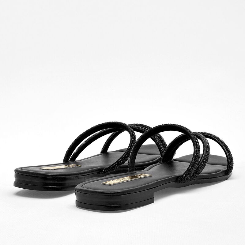 Moramora Sandalia para mujer negro image number null