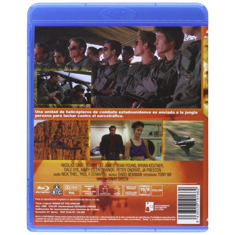 P&aacute;jaros De Fuego (alas Del Apache) &mdash; Blu-ray image number null
