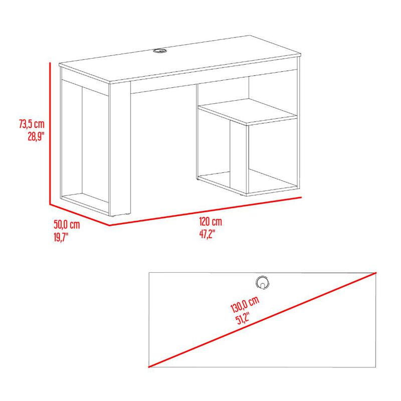 Escritorio Astana Fresno Europeo y Wengue image number null