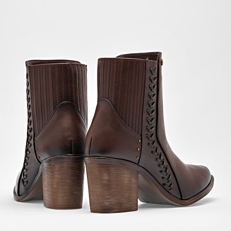 Moramora Bot&iacute;n para mujer caf&eacute; image number null