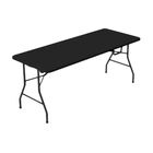 Mesa De Pl&aacute;stico Plegable Shtark Negra Cuon4726