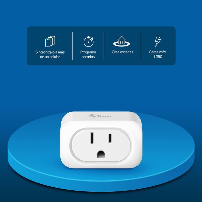 STEREN Contacto (tomacorriente) Wi-fi SHOME-100 image number null