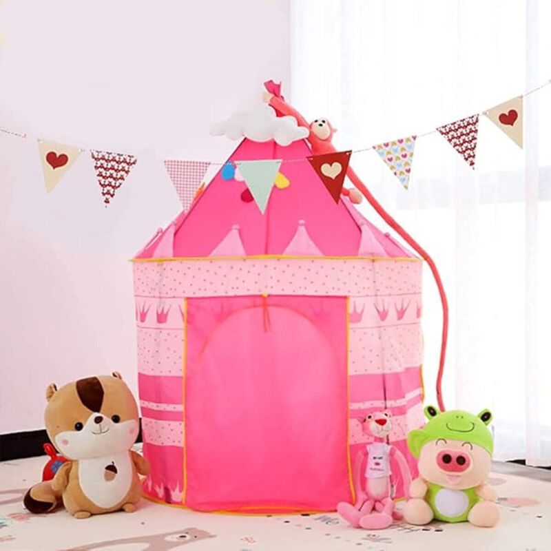 Casa de Campaña Rosa para Niños Bluelander image number null