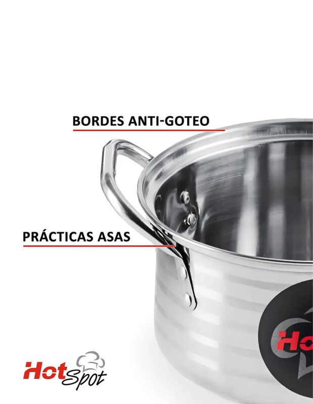 Juego De 7 Ollas Con Tapa Hot Spot Z475 Set Ace... image number null
