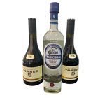 2 Botellas Brandy Torres 5 700 ml + 1 Botella Tequila José Cuervo Tradicional Plata 695 ml.