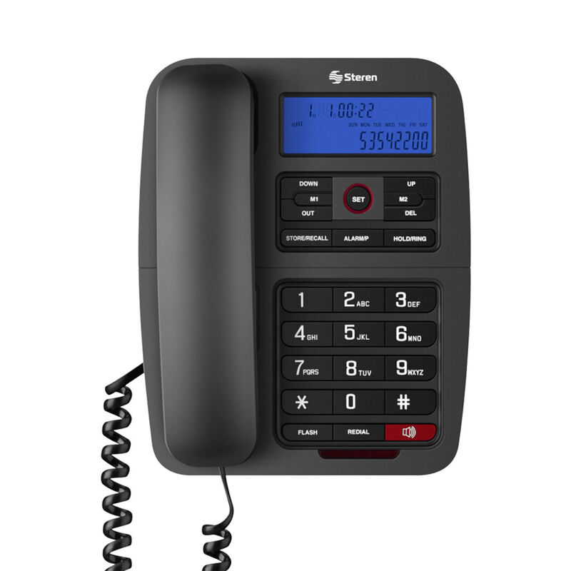 Tel&eacute;fono Con Teclado Grande Y Pantalla image number null