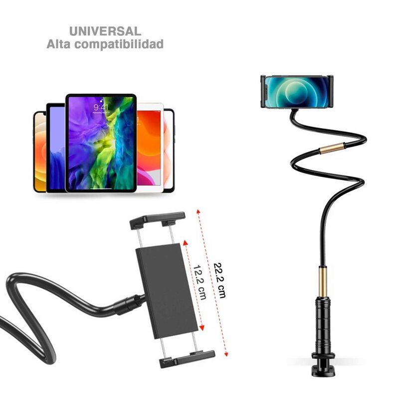 Soporte MYBAT Universal para tel&eacute;fonos con torn... image number null