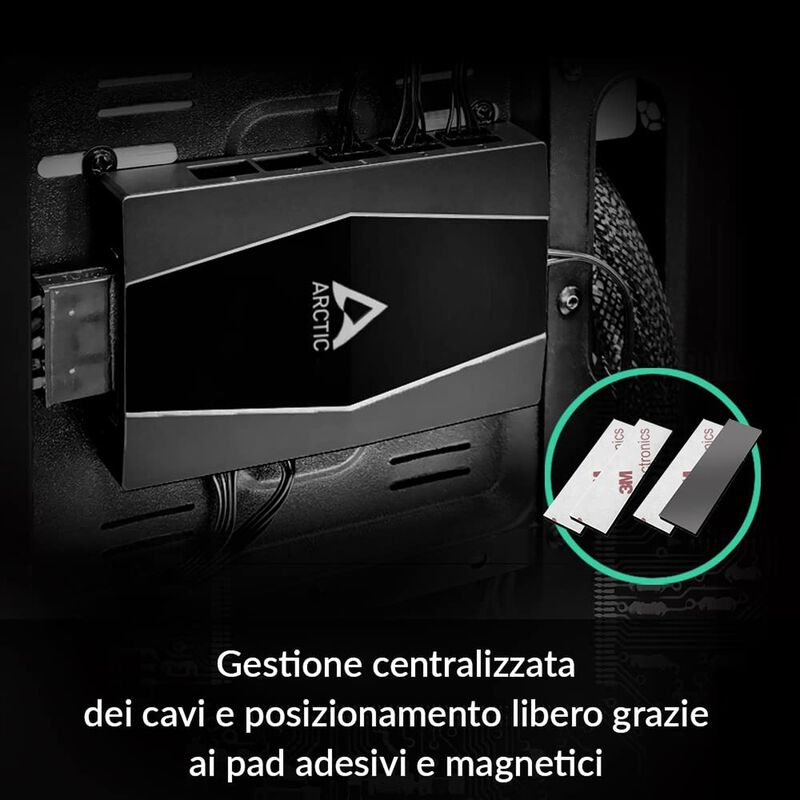 Arctic Adaptador Splitter Para 10 Ventiladores ... image number null