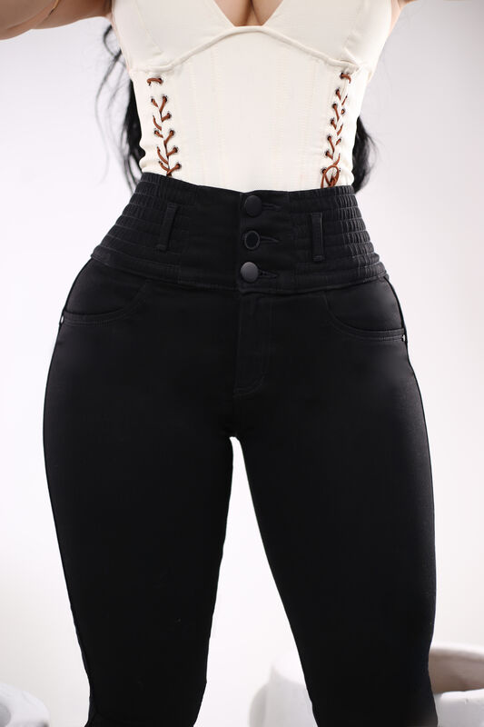 Jeans Negros Skinny Tiro Alto Nyk N4586 image number null