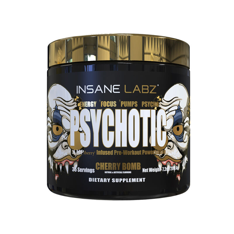 Psychotic ( Gold ) Insane Labz Cherry Bomb image number null