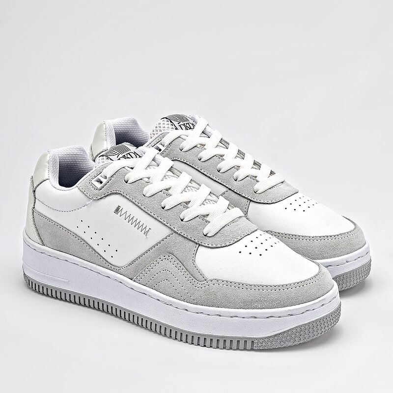 Jhos Dkda tenis para mujer blanco gris cod 1404... image number null
