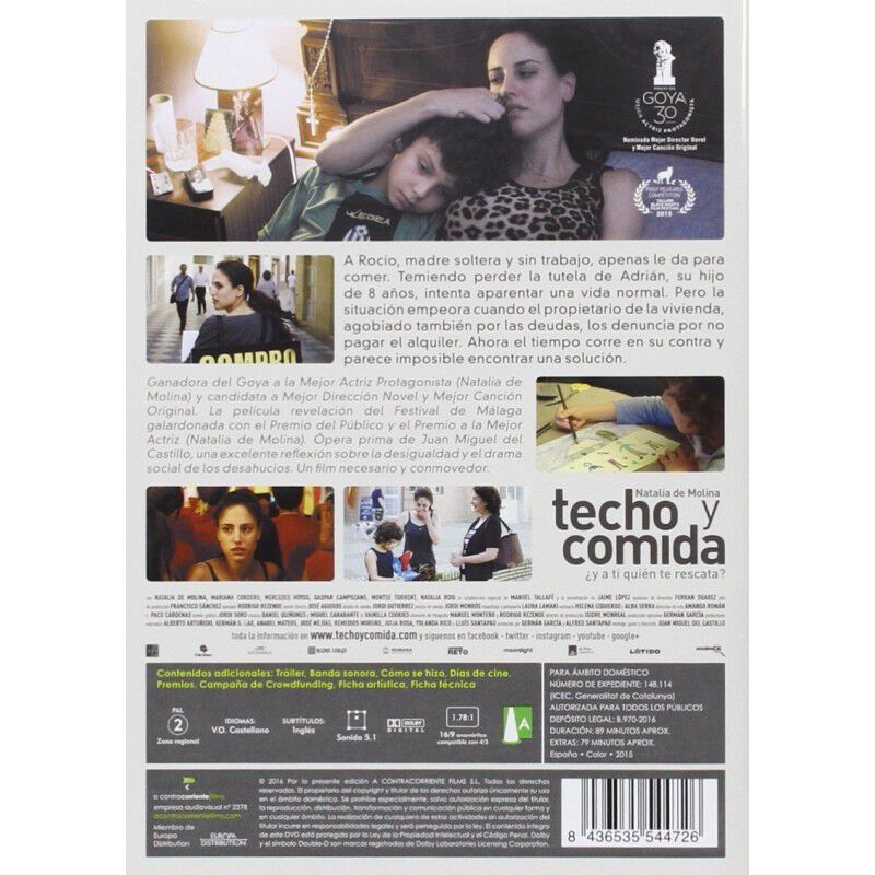 Techo y comida [DVD] image number null