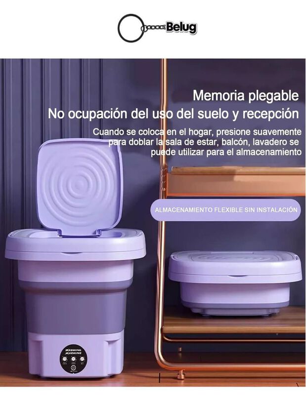 Lavadora Port&aacute;til Casa BIU Carga Superior Mini ... image number null