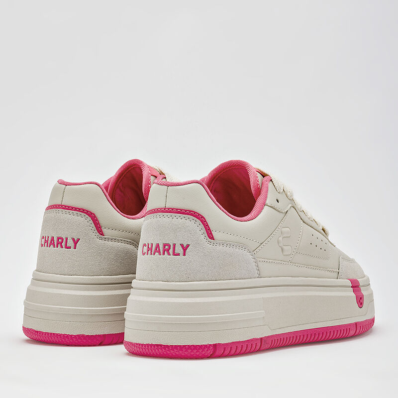 Charly Tenis urbano para mujer beige image number null