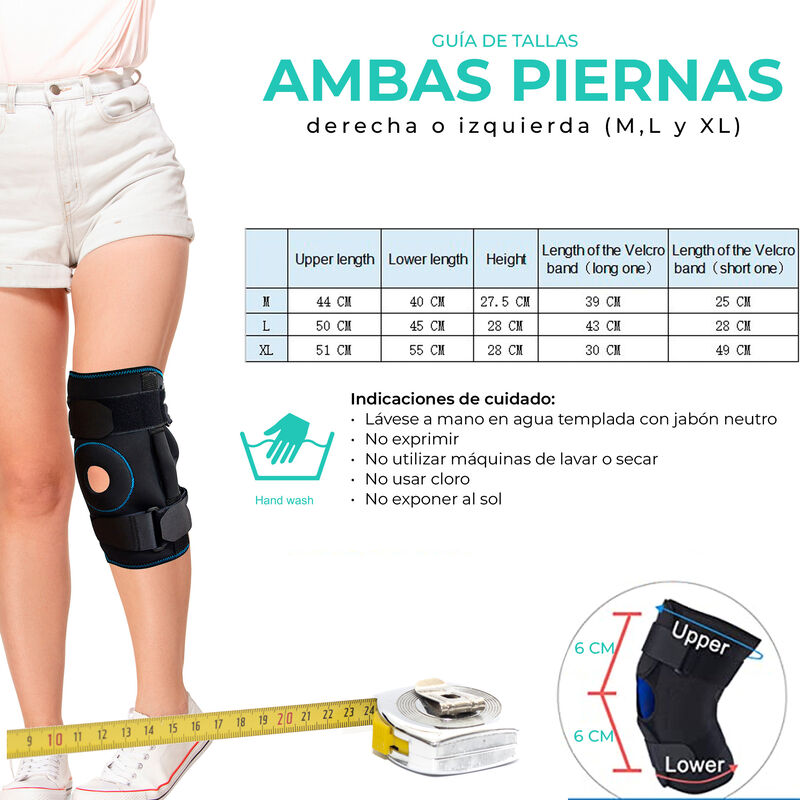 Rodillera Ortopedica Mec&aacute;nica Rotuliano Varilla... image number null
