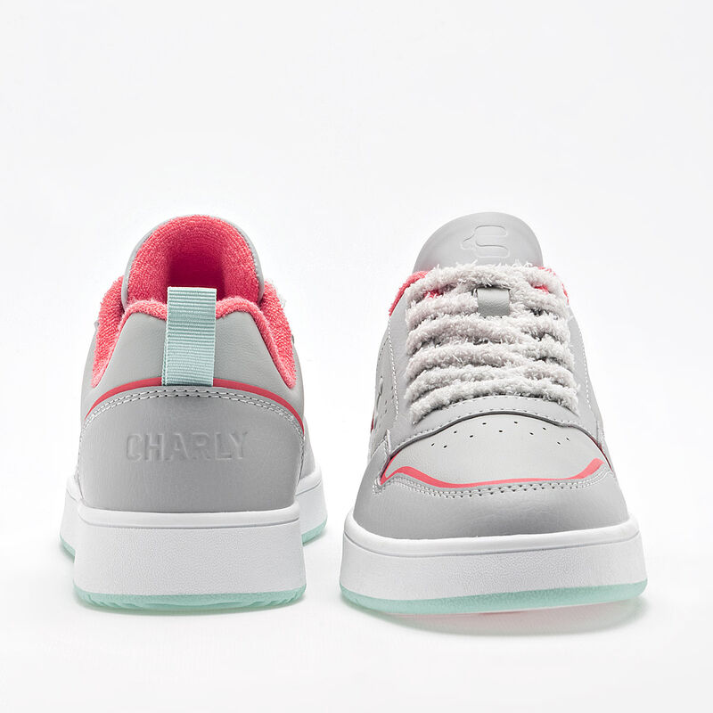 Charly Tenis Urbano para mujer gris Importado image number null