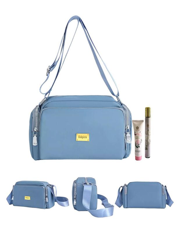 Bolsa Crossbody Pink Brule City Lights Para Muj... image number null