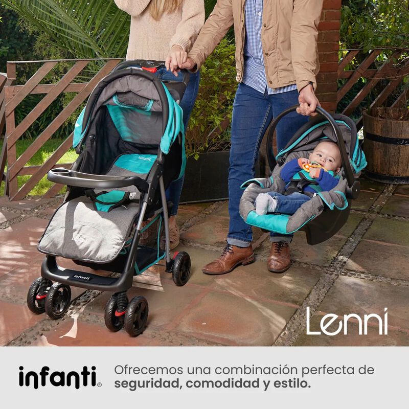 Set Cuna Corral Cambiador Idara + Carriola Sist... image number null