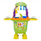 Cocina Mini Chef Color Verde Con 15 Accesorios 5532