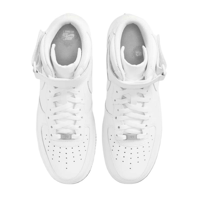 Tenis Nike Para Hombre Air Force Mid 07 White image number null