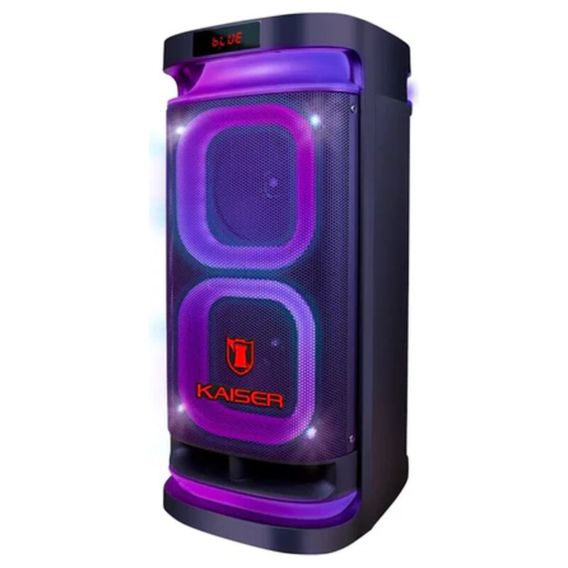 Bocina Bluetooth Micro Sd Karaoke Led Usb Negra... image number null
