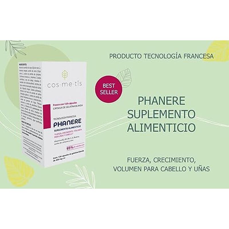 Phanere, Suplemento Alimenticio Con Vitaminas, ... image number null