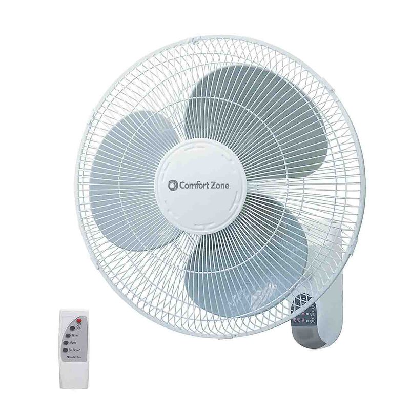 Ventilador De Pared Comfort Zone Cz16wr 16 Con ... image number null