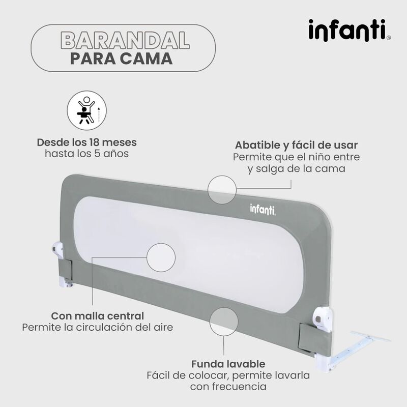 Barandal De Seguridad Para Cama&nbsp; image number null