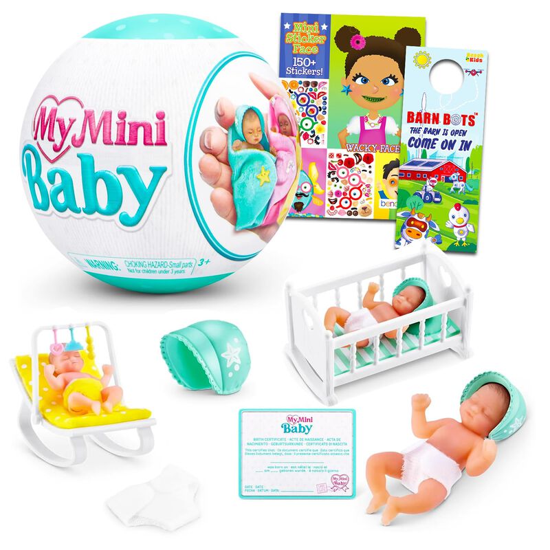 Juego De Juguetes Misteriosos Zuru My Mini Baby... image number null