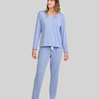 Pijama de Modal con Raso Acero