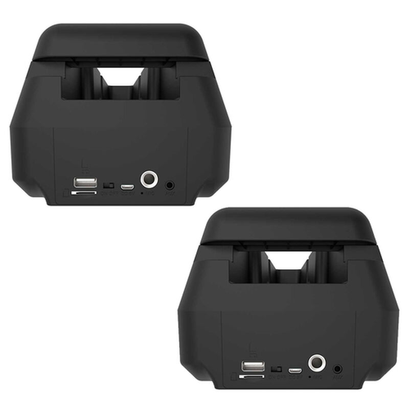 Kit 2 Bocinas Misik Bafle Bluethooth 2x4" Negro... image number null