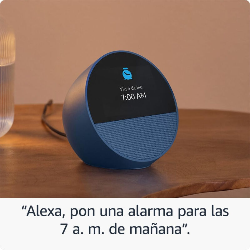 Bocina Inteligente Despertador Amazon Echo Spot... image number null