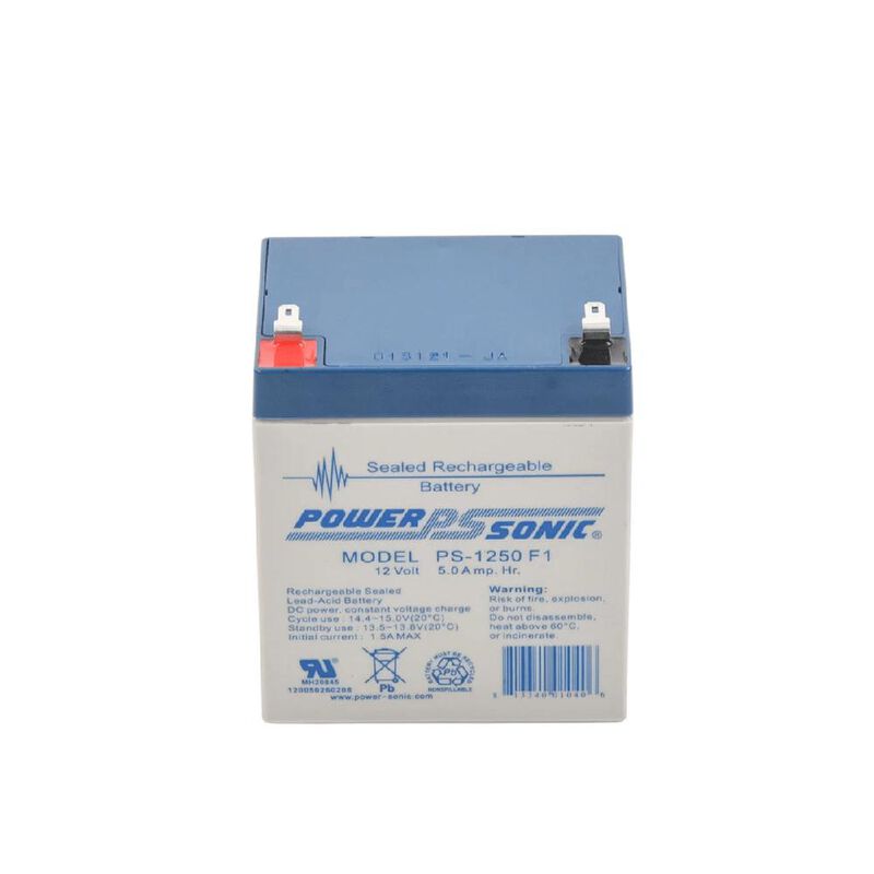 BATERIA POWER SONIC AGM PS-1250F1 12V 5AH image number null