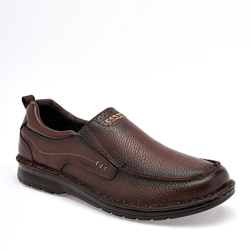 Lobo Solo zapato casual piel para hombre caf&eacute; c... image number null
