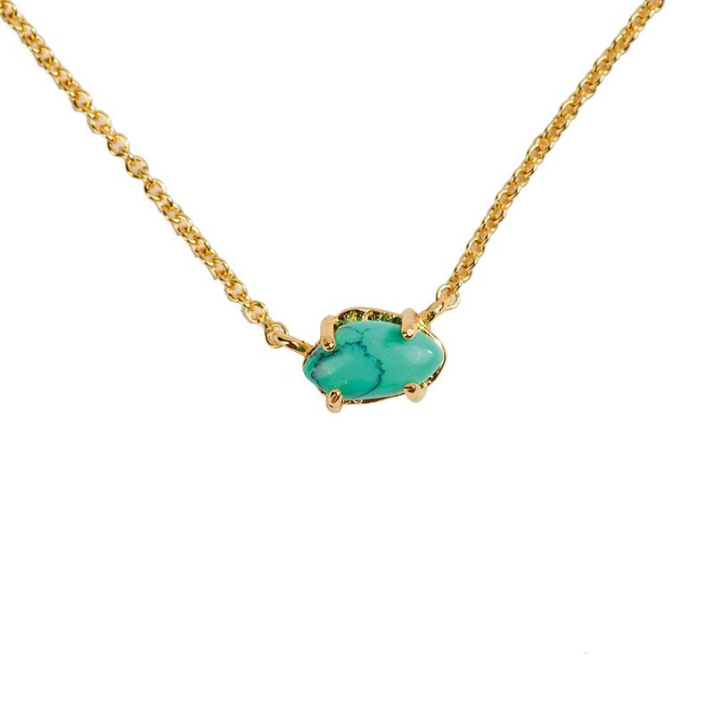 Luckyly Collares Mujer Ivy Turquesa Lapisl&aacute;zuli... image number null