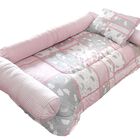 Set Edred&oacute;n Colecho Beb&eacute; 3 Pzs Polo One Shiny Pinky Veloutte