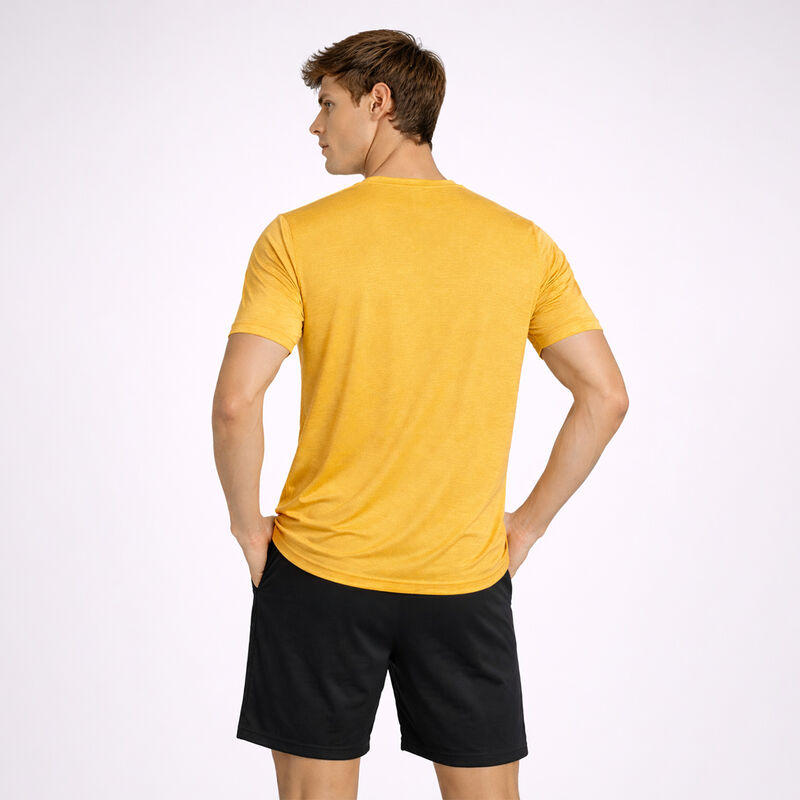 Playera Deportiva Wilson Para Hombre Naranja Eg image number null