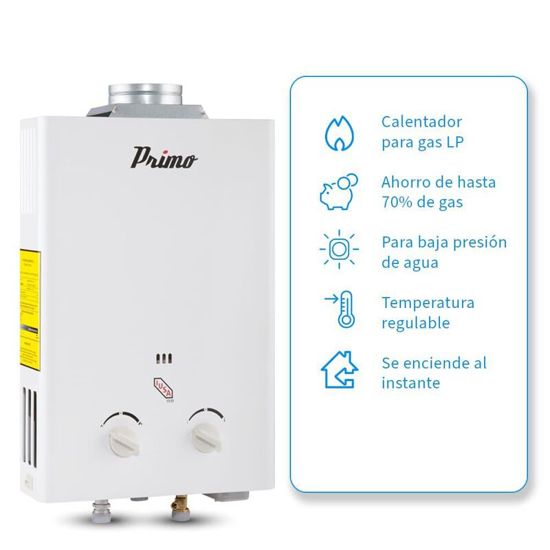 Reacondicionado Calentador 6L instantáneo Primo... image number null