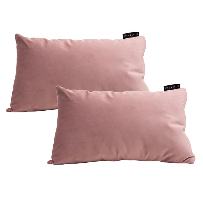 Set de 2 Cojines Dicasa DeltaOne Rosa Palo image number null