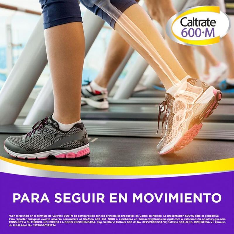 Caltrate Suplemento de Calcio 600 +M 600mg / 40... image number null