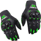 Guantes para Motociclista  Negro  Verde L  Bluelander
