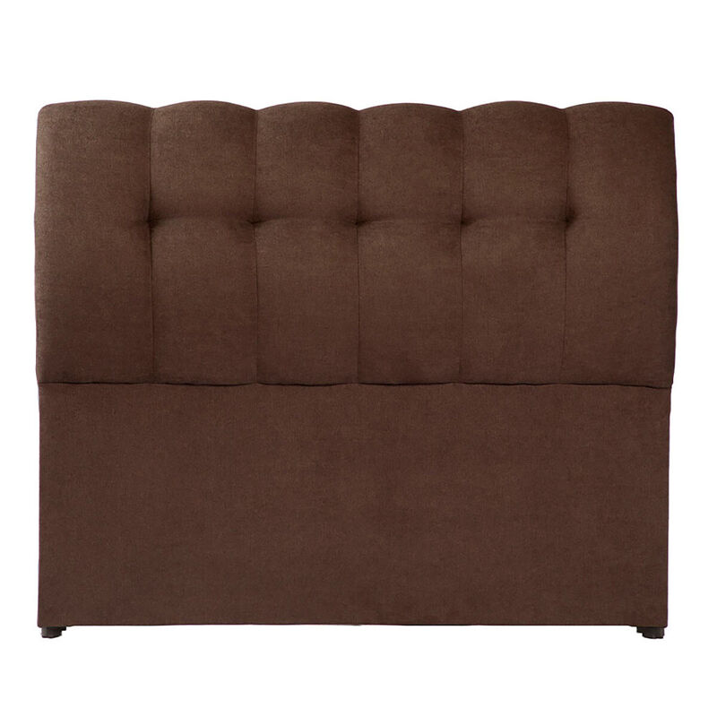 Cabecera Queen Size Dicasa Nube Chocolate image number null