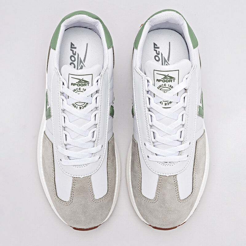 Apoort Tenis urbano para mujer blanco beige ver... image number null