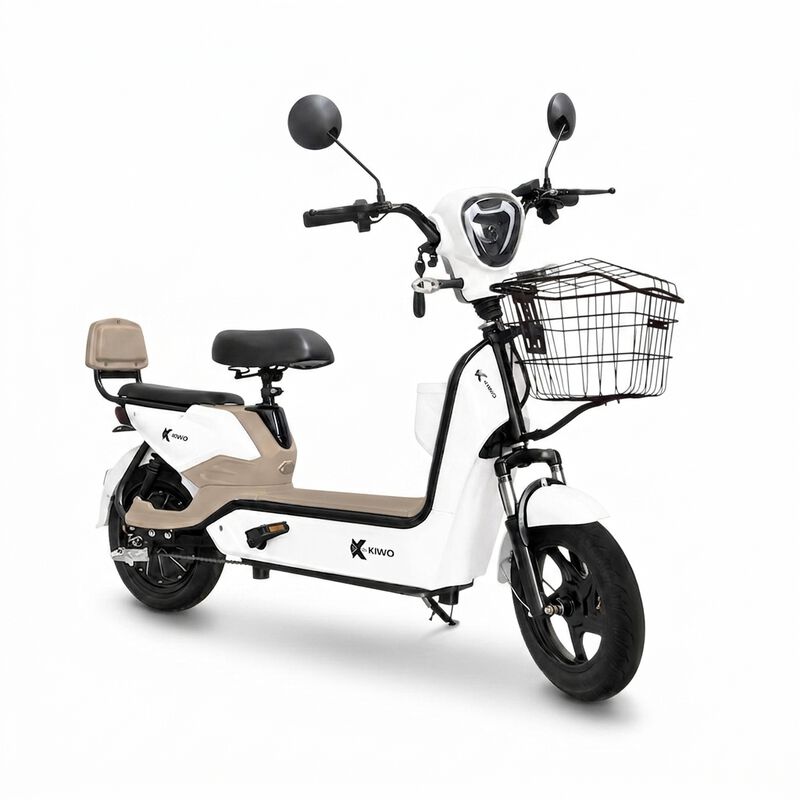 Bicicleta El&eacute;ctrica, Hikari, Color Blanco image number null
