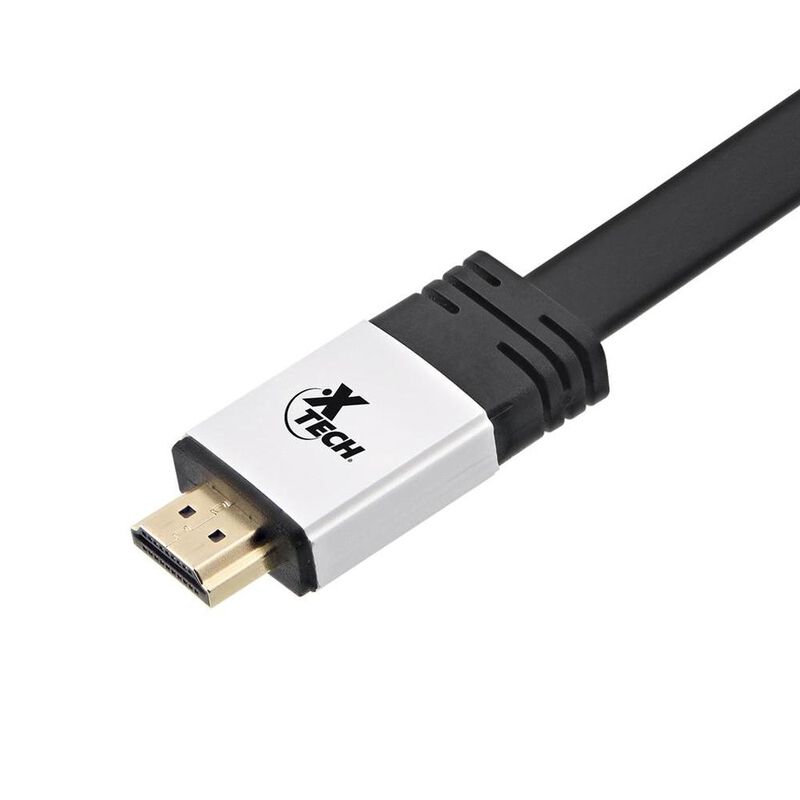 Cable HDMI Plano 1,8Mts Macho/Macho Caja 2 und ... image number null