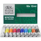 Set De Pintura Al &Oacute;leo Winsor & Newton Winton, 10 Tubos De 12 Ml