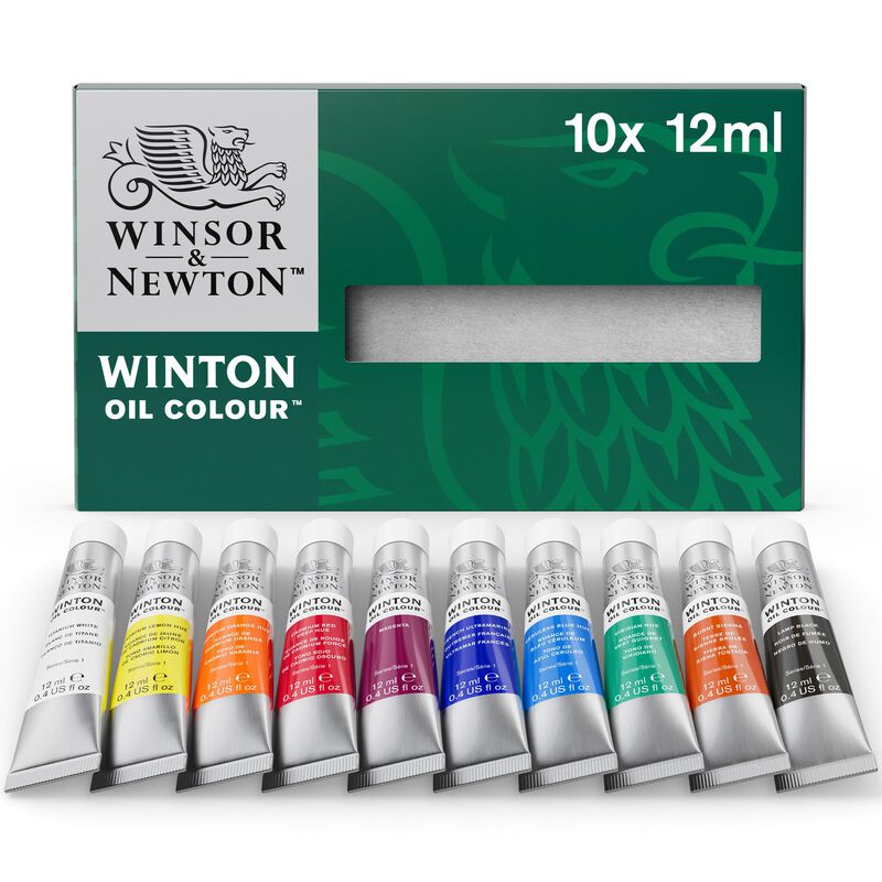 Set De Pintura Al &Oacute;leo Winsor & Newton Winton, ... image number null